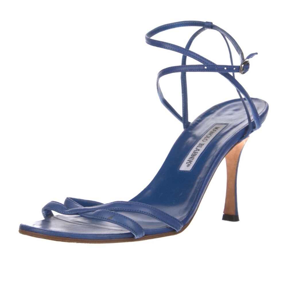 Manolo Blahnik Size 40 Heeled Sandals